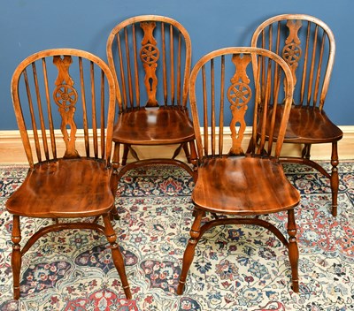 Lot 2427 - A set of four Titchmarsh & Goodwin ash and elm...