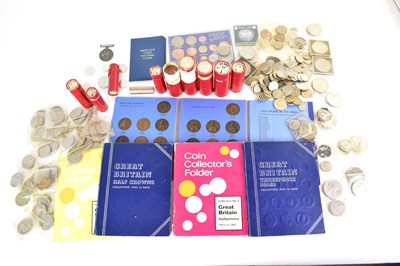 Lot 744 - Various mixed coinage to include coin packs,...