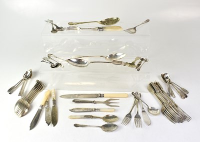 Lot 547 - A quantity of silver plated ware to include...