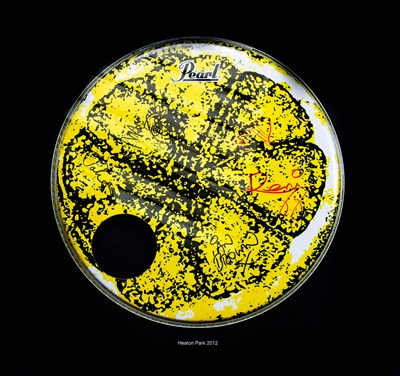 Lot 16 - THE STONES ROSES; a lemon designed front bass...