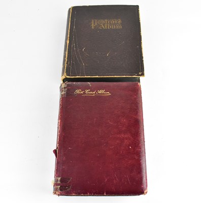 Lot 519 - Two postcard albums containing North West...