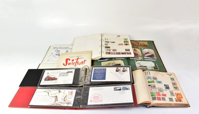 Lot 532 - Three stamp albums containing first day covers...