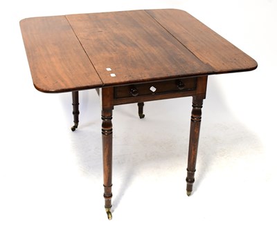 Lot 81 - A 19th century mahogany Pembroke table on...