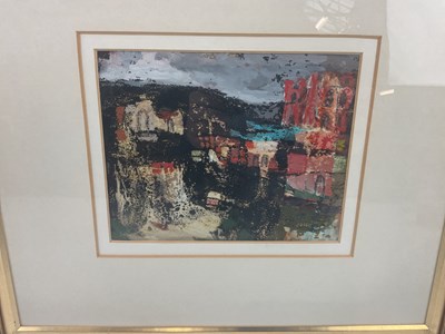 Lot 1596 - HESKEL JOORY (1925-2015); oil on card, 'Castle...