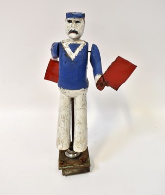 Lot 105 - A vintage novelty garden ornament in the form...