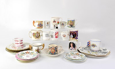 Lot 243 - A good quantity of Royal commemorative ware...