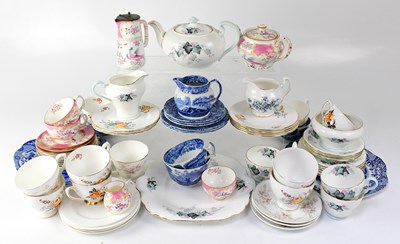 Lot 267 - Various part tea services to include Copeland...