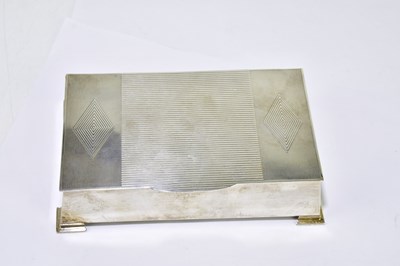 Lot 1155 - W. GARNER LTD; a George VI hallmarked silver...