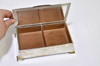 Lot 1155 - W. GARNER LTD; a George VI hallmarked silver...