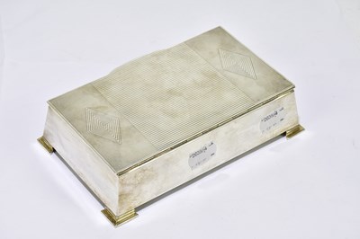 Lot 1155 - W. GARNER LTD; a George VI hallmarked silver...