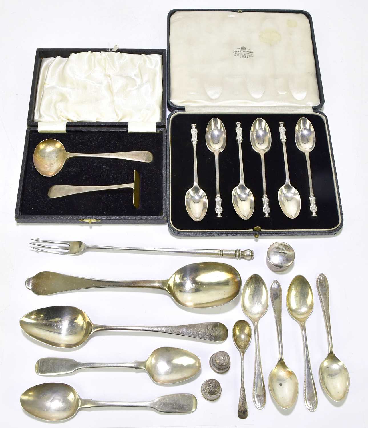 Lot 1209 - JOSIAH WILLIAMS & CO; a cased set of six...
