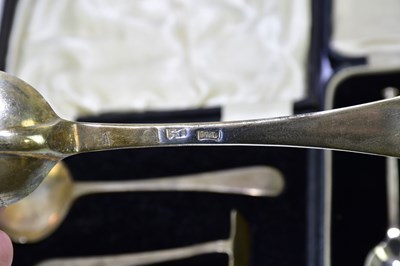Lot 1209 - JOSIAH WILLIAMS & CO; a cased set of six...