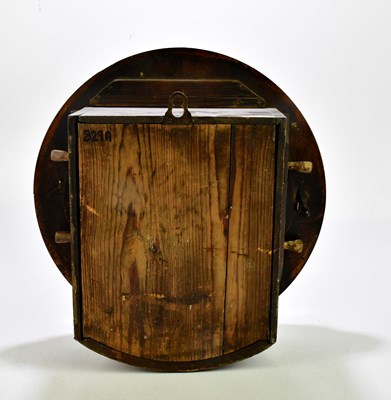 Lot 2299 - BURREL OF SHEFFIELD; an oak cased circular...