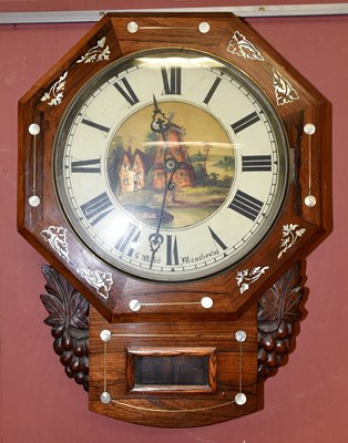 Lot 2292 - S. WEBB, MANCHESTER; a 19th century rosewood...