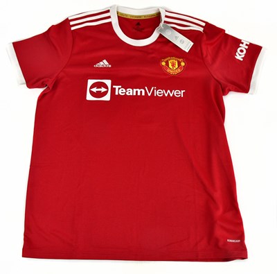 Lot 2187 - CRISTIANO RONALDO; an Adidas Manchester United...