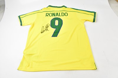 Lot 2216 - RONALDO; a 1998 FIFA World Cup France shirt,...