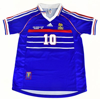 Lot 2201 - ZINEDINE ZIDANE; a FIFA WORLD CUP FRANCE 1998...