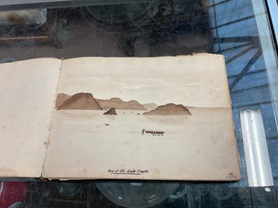 Lot 1154 - T.M. SMYTH IX REGIMENT; a 19th century sketch...