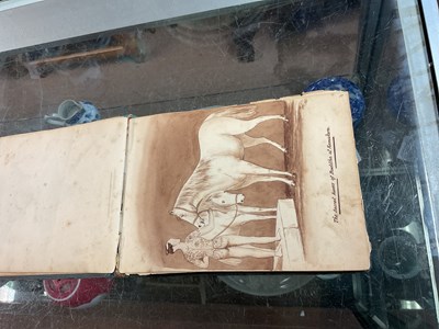 Lot 1154 - T.M. SMYTH IX REGIMENT; a 19th century sketch...