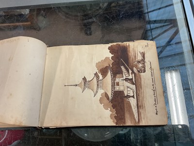 Lot 1154 - T.M. SMYTH IX REGIMENT; a 19th century sketch...