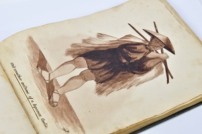 Lot 1154 - T.M. SMYTH IX REGIMENT; a 19th century sketch...