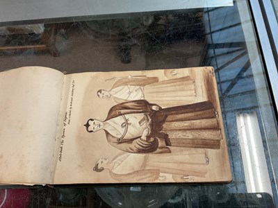 Lot 1154 - T.M. SMYTH IX REGIMENT; a 19th century sketch...