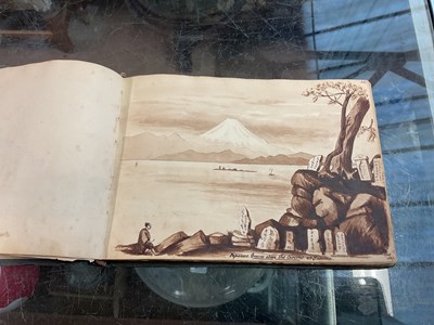 Lot 1154 - T.M. SMYTH IX REGIMENT; a 19th century sketch...