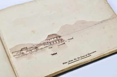 Lot 1154 - T.M. SMYTH IX REGIMENT; a 19th century sketch...