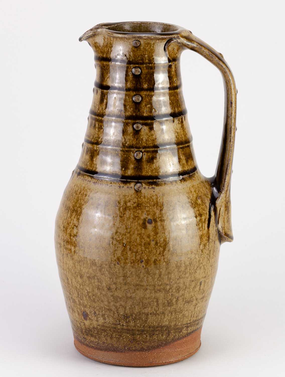 Lot 446 - PHIL ROGERS (1951-2020); a tall stoneware