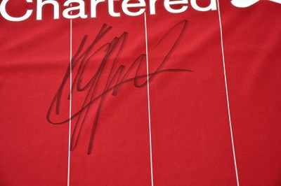 Lot 2237 - JURGEN KLOPP; a signed Liverpool Premier...