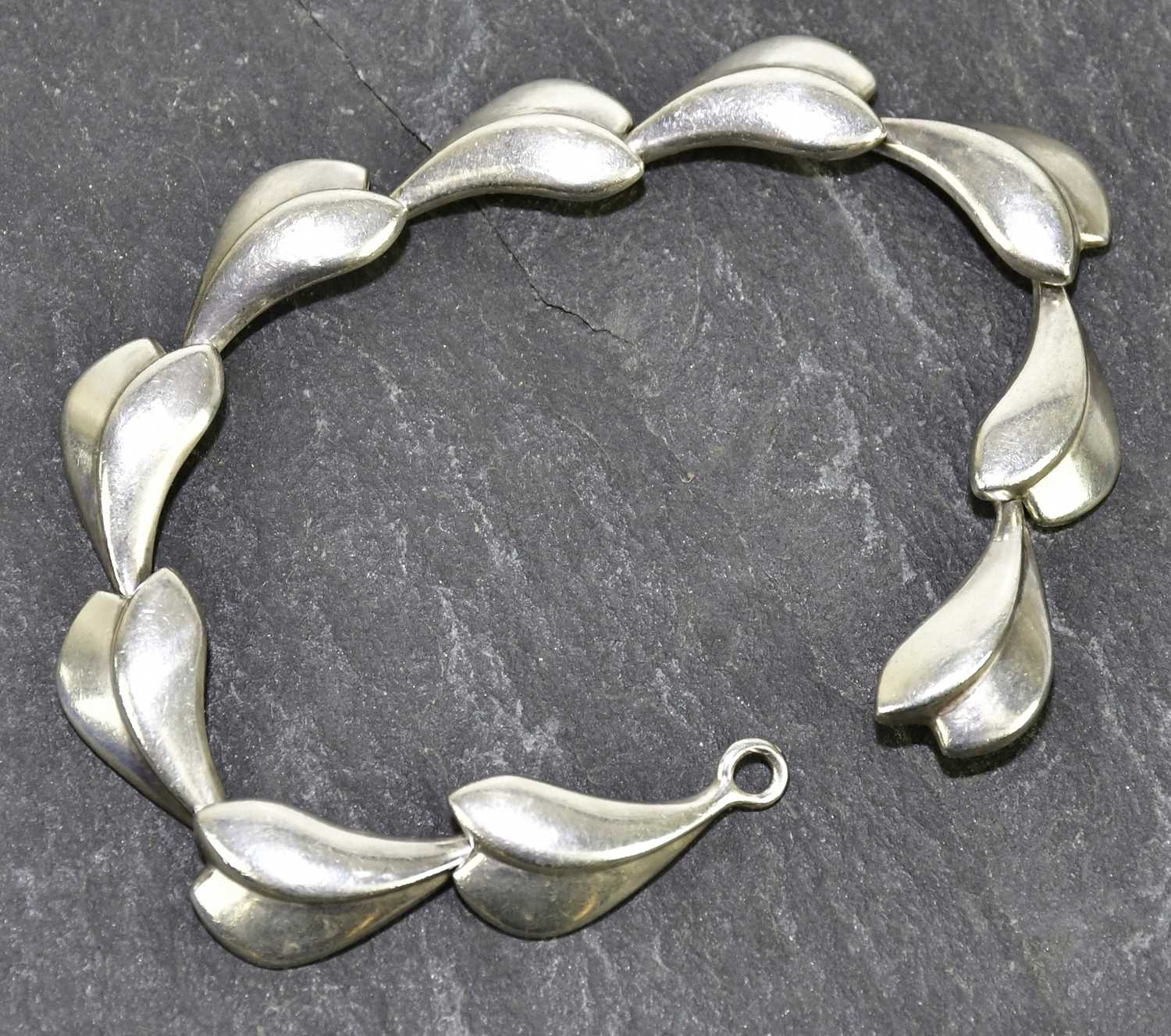 Lot 193 - PER HERTZ FOR GEORG JENSEN; a 1960s Lotus