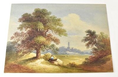 Lot 649 - ATTRIBUTED FRANCIS NICHOLSON(1753-1844);...