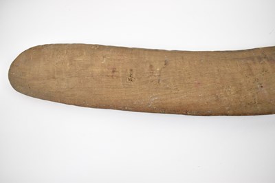 Lot 519 - An Aboriginal stick/pole with painted...