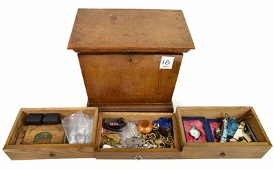 Lot 397 - A small quantity of costume jewellery to...