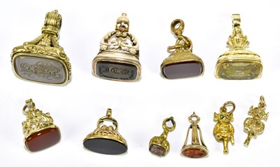 Lot 347 - An interesting collection of eight yellow...