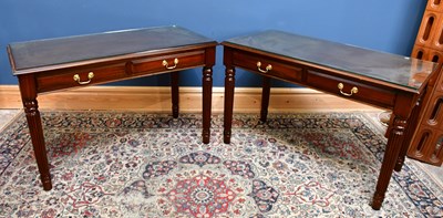 Lot 2563 - A pair of reproduction Regency style two...