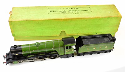 Lot 2250 - BASSETT LOWKE; a clockwork tinplate locomotive...