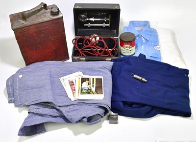 Lot 2085 - MOTORING INTEREST; a vintage Shell motor oil...