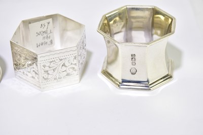 Lot 1122 - MAPPIN & WEBB; a George V hallmarked silver...