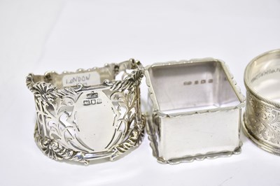 Lot 1122 - MAPPIN & WEBB; a George V hallmarked silver...