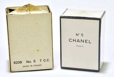 Lot 628 - CHANEL NO.5; a vintage original boxed and...