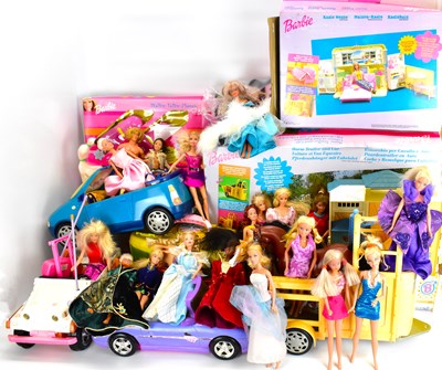 Lot 384 - BARBIE; various vintage items to include Jeep,...