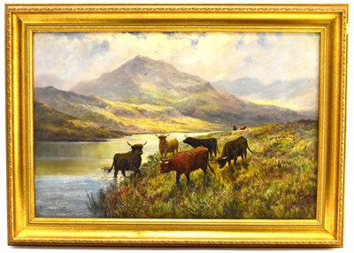 Lot 613 - DOUGLAS CAMERON (Scottish, fl. 1880-1910); oil...