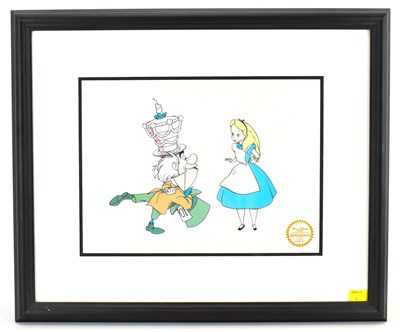 Lot 604 - WALT DISNEY; an animation Sericell (serigraph),...