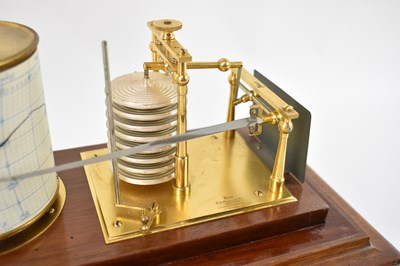 Lot 211 - A modern cased barograph, width 36cm.