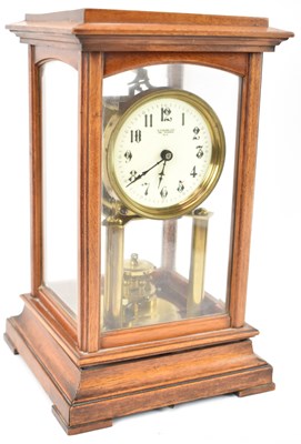 Lot 111 - GUSTAV BECKER; an early 20th century mahogany...