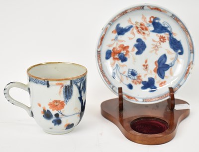 Lot 562 - A 19th century Chinese export ware cup and...