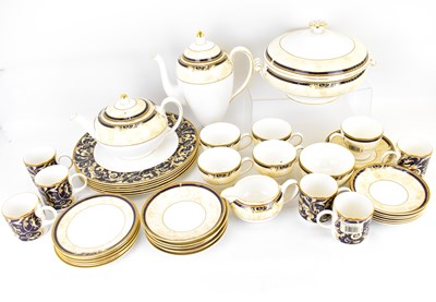 Lot 436 - WEDGWOOD; a forty-piece 'Cornucopia' pattern...