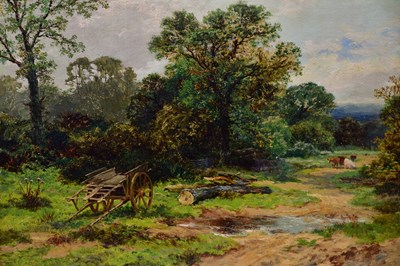 Lot 369 - LEOPOLD RIVERS (1852-1905); oil on board,...