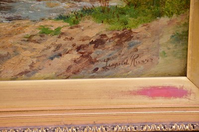 Lot 369 - LEOPOLD RIVERS (1852-1905); oil on board,...